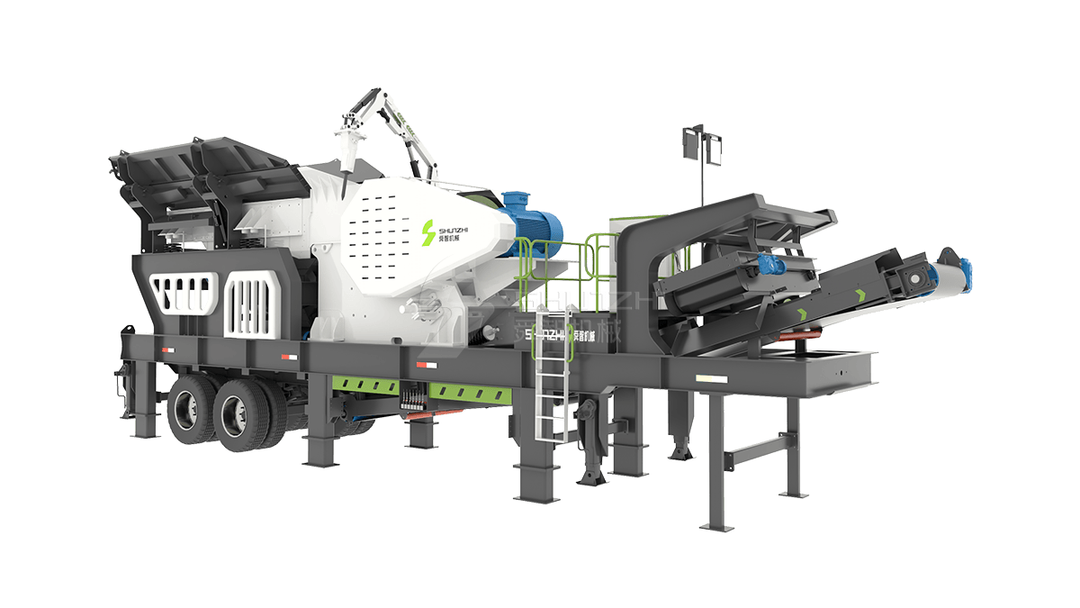 Mobile crushing plant